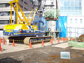 相模大野駅西側地区第一種市街地再開発事業に伴う歩行者専用デッキ工事　ＰＣウェル